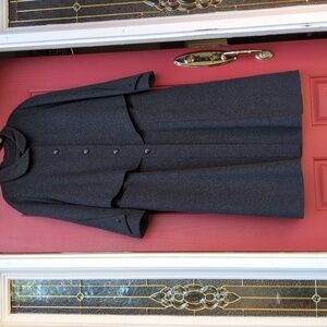 Lodenfrey Vintage Gray Cape Coat - Unisex